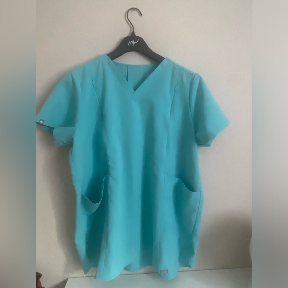 Figs Turquoise Blue Apparel